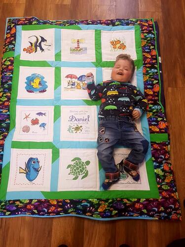 Photo of Daniel Ms quilt