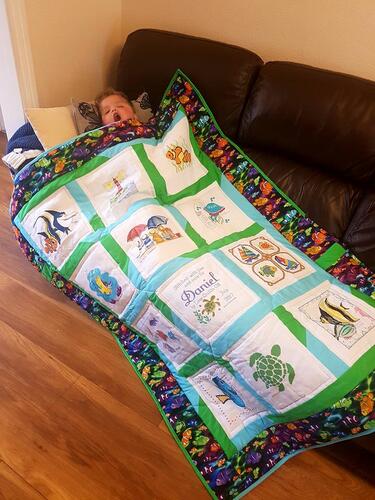 Photo of Daniel Ms quilt