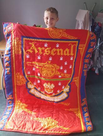 Photo of Luca Rs quilt