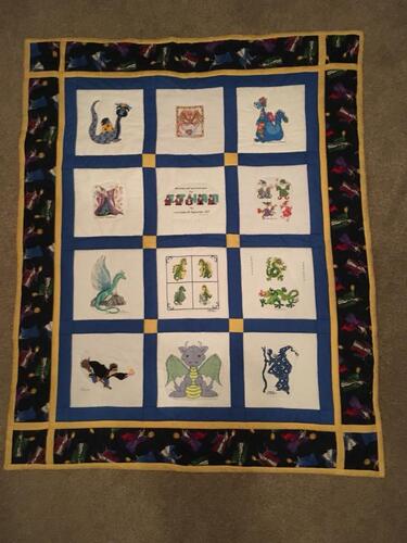 Photo of Ethan Ts quilt