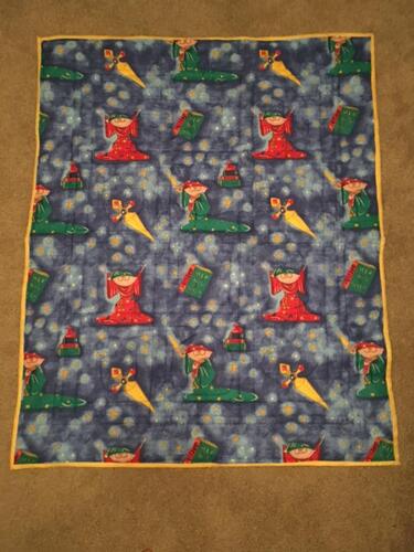Photo of Ethan Ts quilt