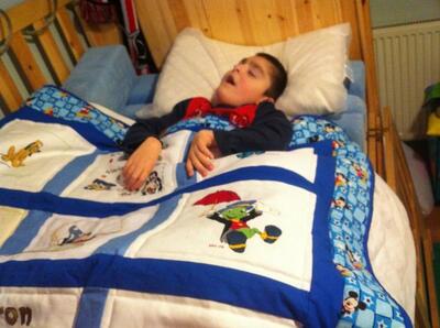 Photo of Aaron Fs quilt