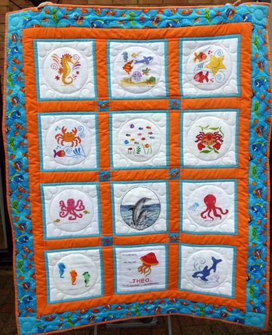 Photo of Theo Cs quilt