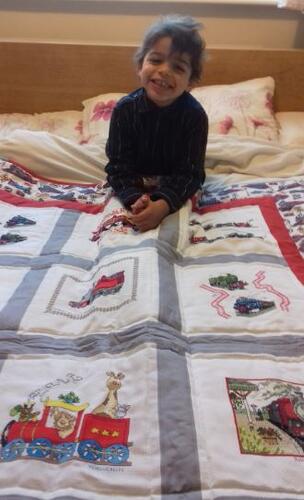 Photo of Isaac Ks quilt