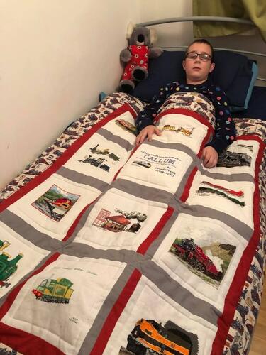 Photo of Callum Bs quilt
