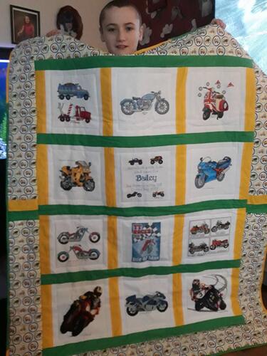 Photo of Bailey Hs quilt