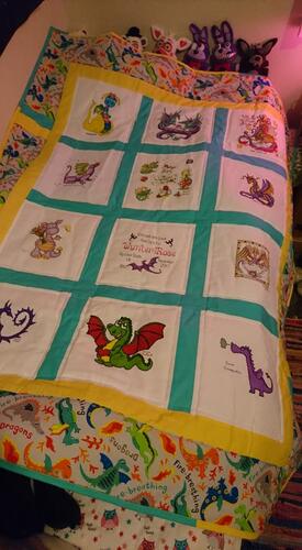 Photo of Wynter-Roses quilt