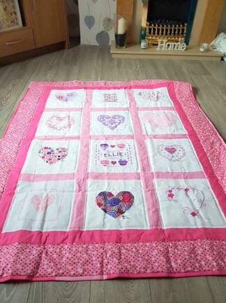 Photo of Ellie Cs quilt