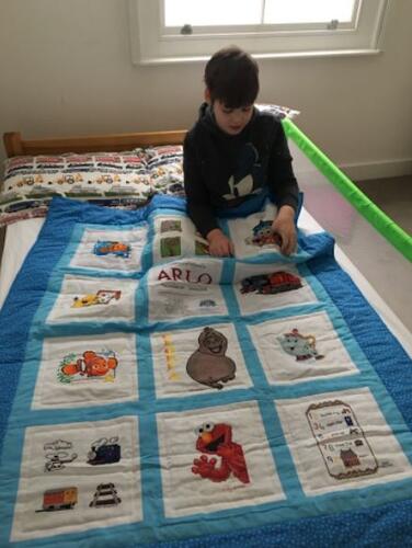 Photo of Arlo Ws quilt
