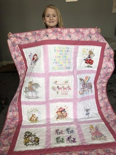 Photo of Emma Fs quilt