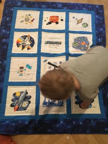 Photo of Robert Bs quilt