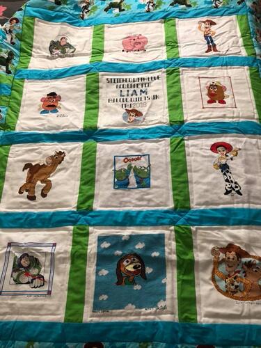 Photo of Liam Js quilt