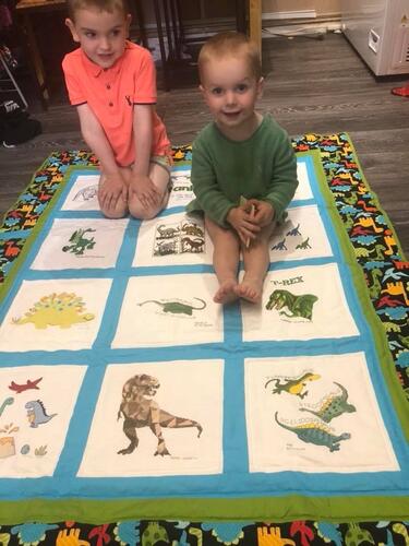 Photo of Stanley Js quilt