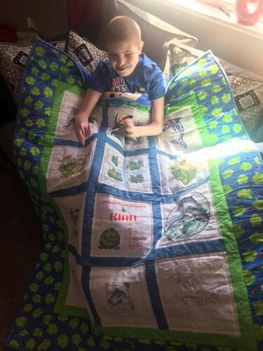 Photo of Kian Ws quilt
