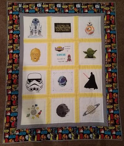 Photo of Louie Ms quilt