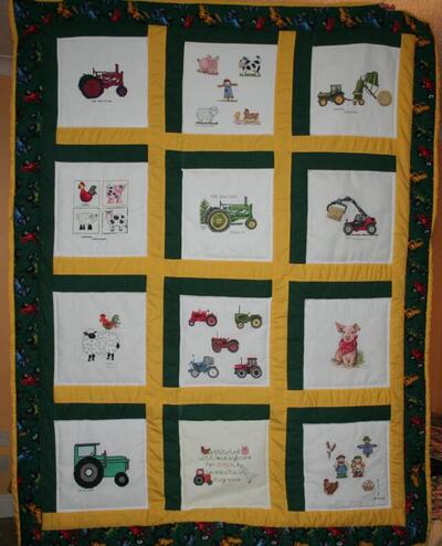 Photo of Jack Rs quilt