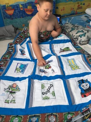 Photo of Charlie Ss quilt