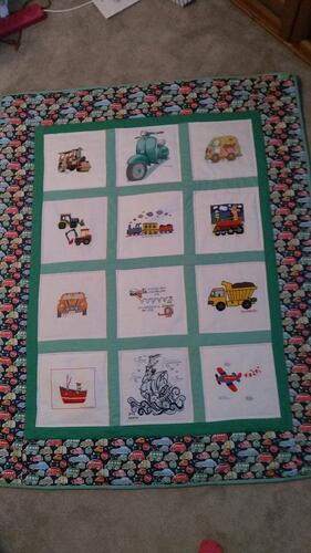 Photo of Aidan Ss quilt