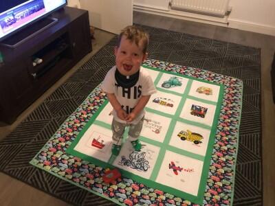 Photo of Aidan Ss quilt