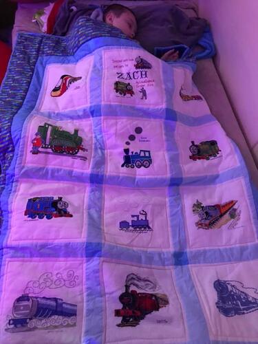 Photo of Zach Bs quilt
