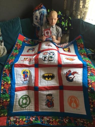 Photo of Shane Es quilt