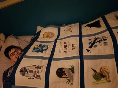 Photo of Adam Ss quilt