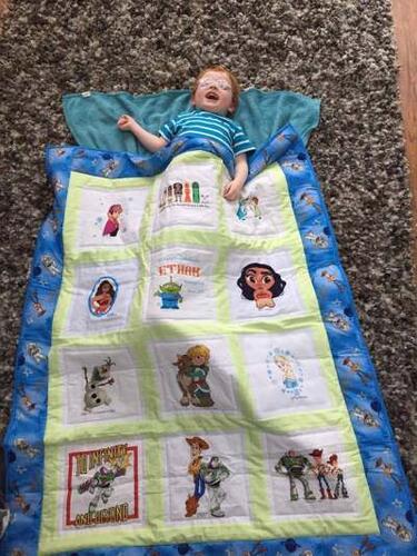 Photo of Ethan Ms quilt