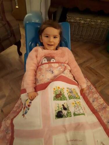 Photo of Poppy Ks quilt