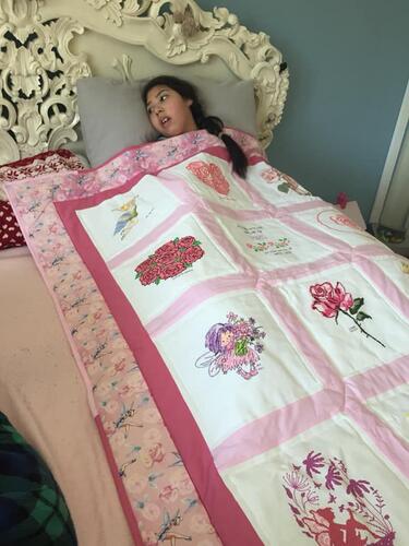 Photo of Paris Ns quilt