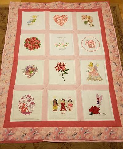 Photo of Paris Ns quilt