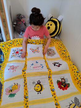 Photo of Jasmine As quilt