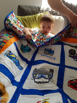 Photo of Samuel Ss quilt