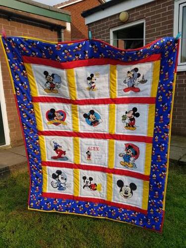 Photo of Alex Cs quilt