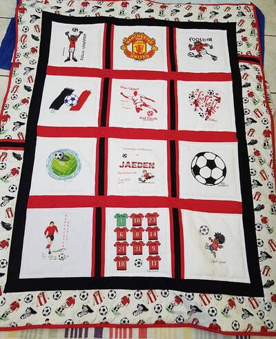 Photo of Jaeden Js quilt