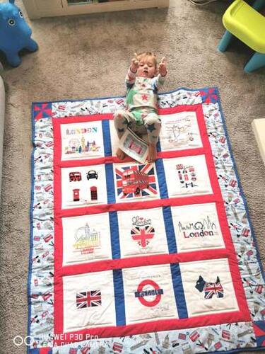 Photo of Reggie As quilt
