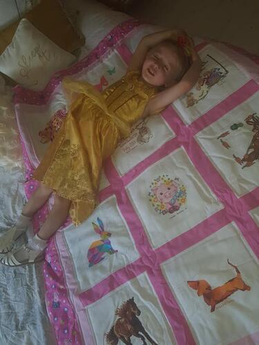 Photo of Scarlett Cs quilt