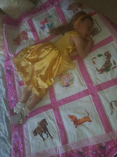 Photo of Scarlett Cs quilt