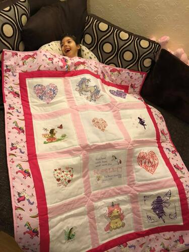 Photo of Scarlett Hs quilt