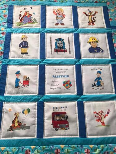 Photo of Alistairs quilt