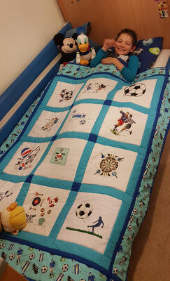 Photo of Charlie Ps quilt