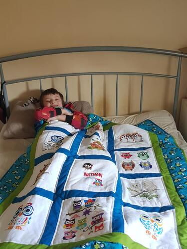 Photo of Nathan Ws quilt