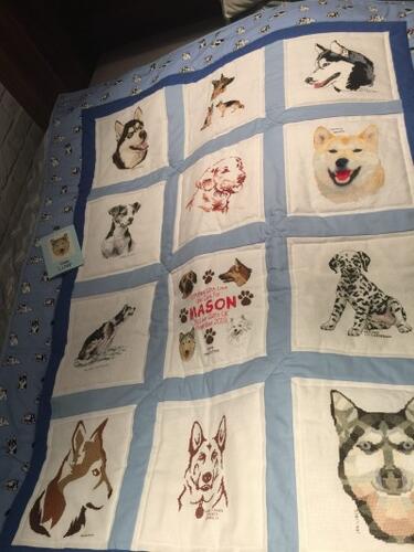 Photo of Mason Bs quilt