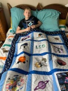 Photo of Leo Ss quilt