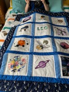 Photo of Leo Ss quilt