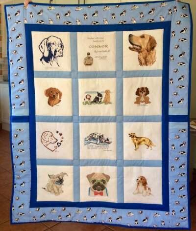 Photo of Connor Cs quilt