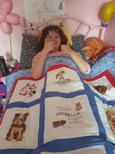 Photo of Isobelle Ws quilt