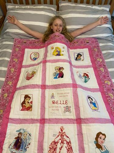 Photo of Belle Js quilt
