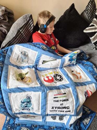 Photo of Lewis Ss quilt