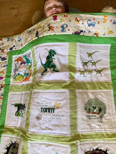 Photo of Tommy Ps quilt