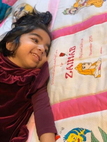 Photo of Zainab Fs quilt